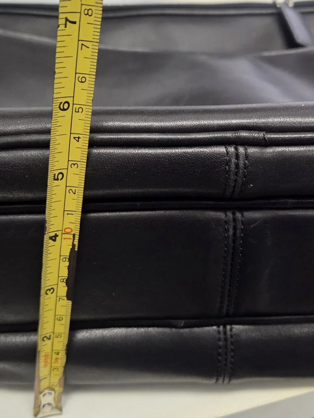 Coach Black Leather Laptop Bag Brief Case